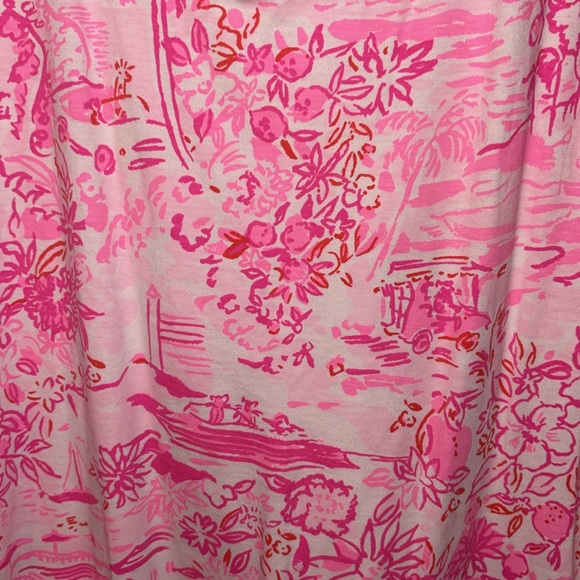 EUC Lilly Pulitzer Newberri Tank Dress in Seaside Scene Size Large - Picture 5 of 8